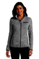 Port Authority® Ladies Sweater Fleece Jacket